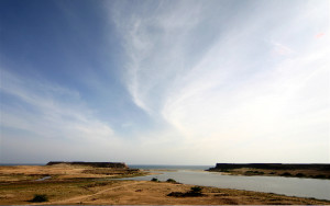 خور روري أكبر بحيرة عذبة في الجزيرة العربية
